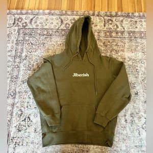 Jiberish unisex hoodie